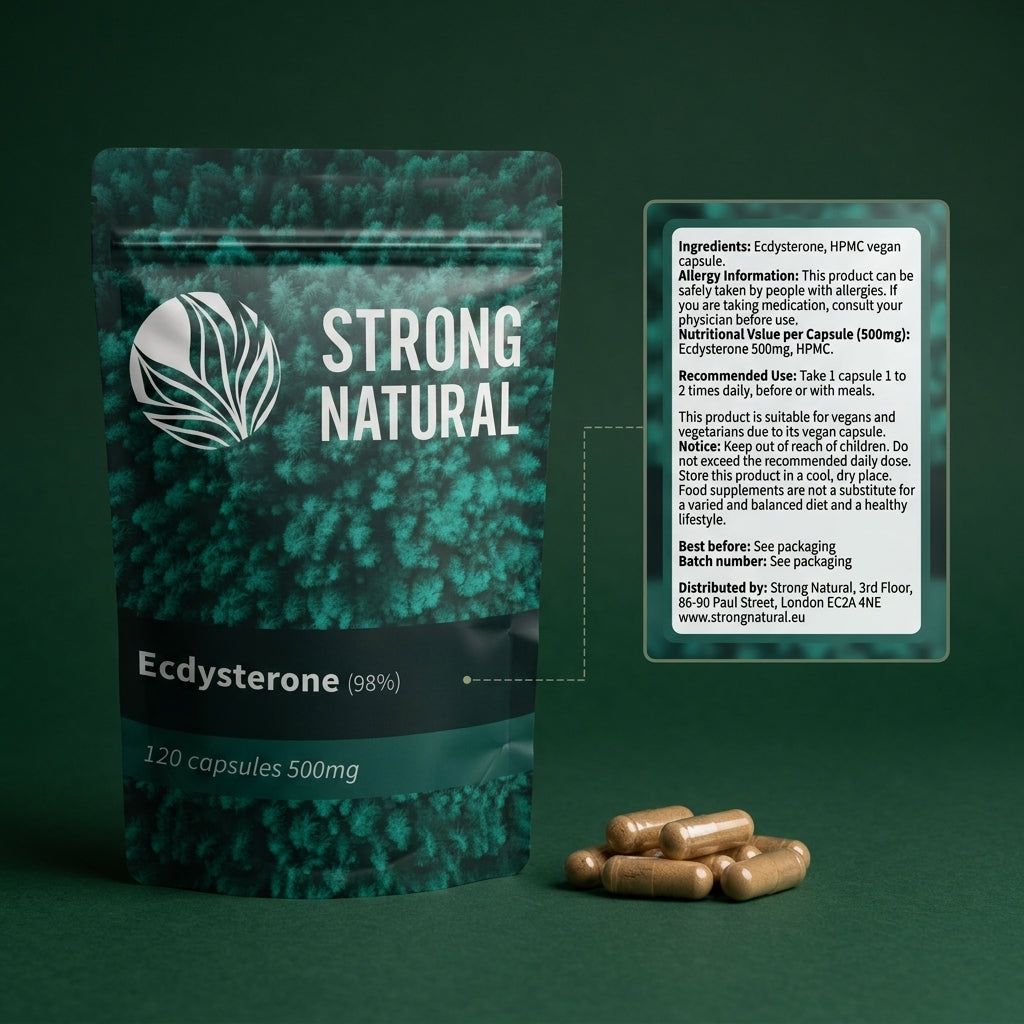 Ecdysterone 98% 120 cápsulas 500mg