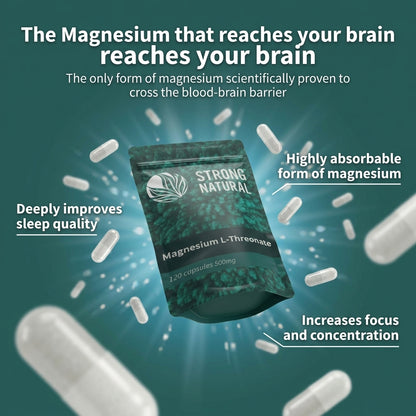 Magnesium L-Threonat 120 Kapseln 500mg
