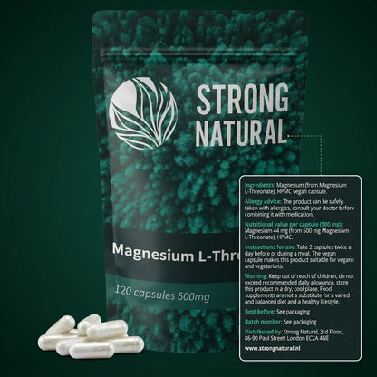 Magnesium L-Threonat 120 Kapseln 500mg