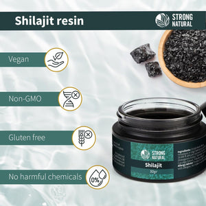 Originele Himalaya Shilajit Hars 50g – Premium Kwaliteit met Fulvinezuren & Mineralen | Strong Natural
