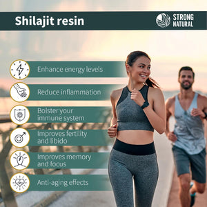 Originele Himalaya Shilajit Hars 50g – Premium Kwaliteit met Fulvinezuren & Mineralen | Strong Natural